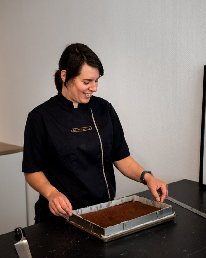 Luxe brownies van de patisserie