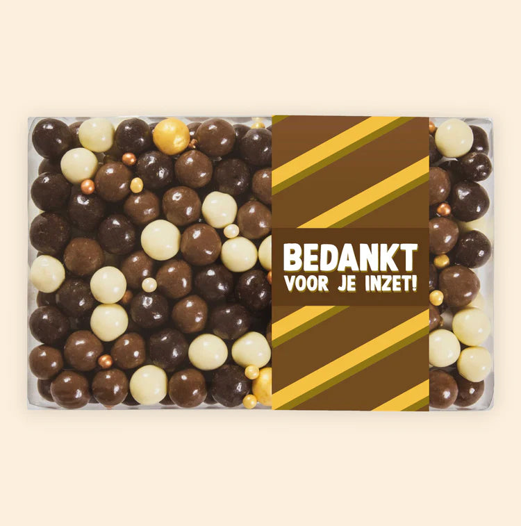 Doosje Callebaut chocolade "Bedankt!"