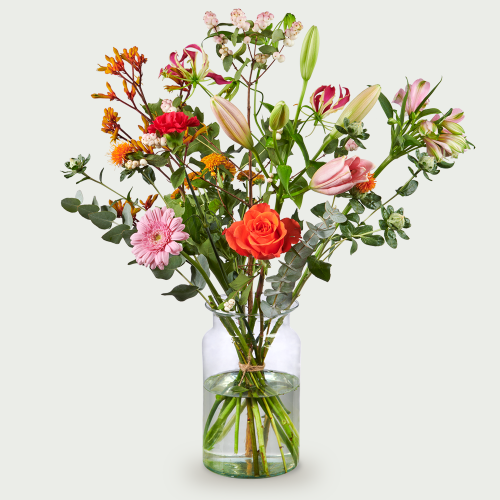 Fleurtjedag bloemen Stephanie