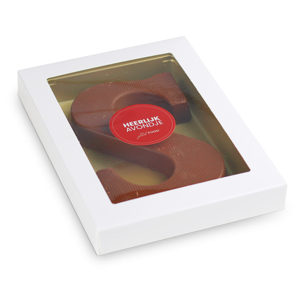 Chocoladeletter S - 135 gram