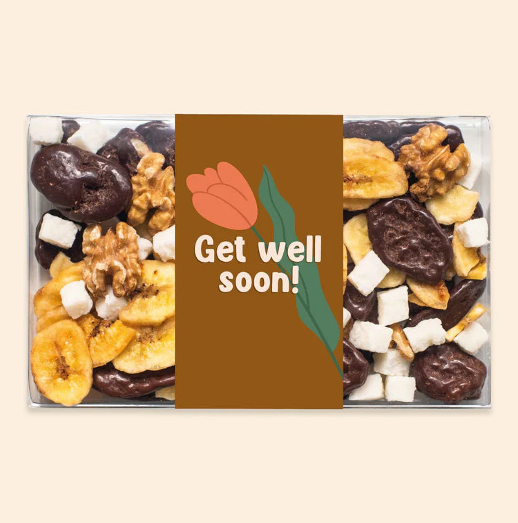 Snoepcadeau "Get well soon"