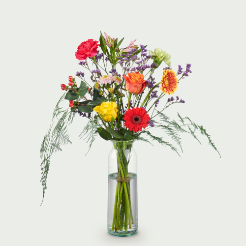 Fleurtjedag bloemen Danila - inclusief vaas